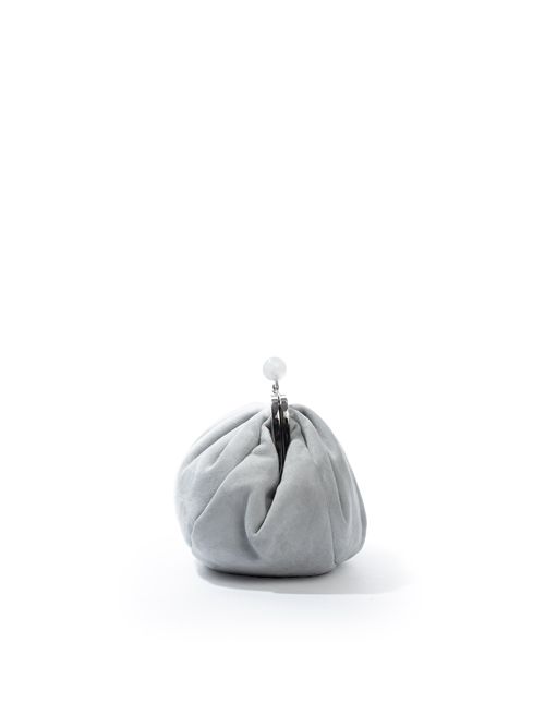 Borsa Pasticcino Small Valois in suede Azzurro WEEKEND MAX MARA | 2525516164600010